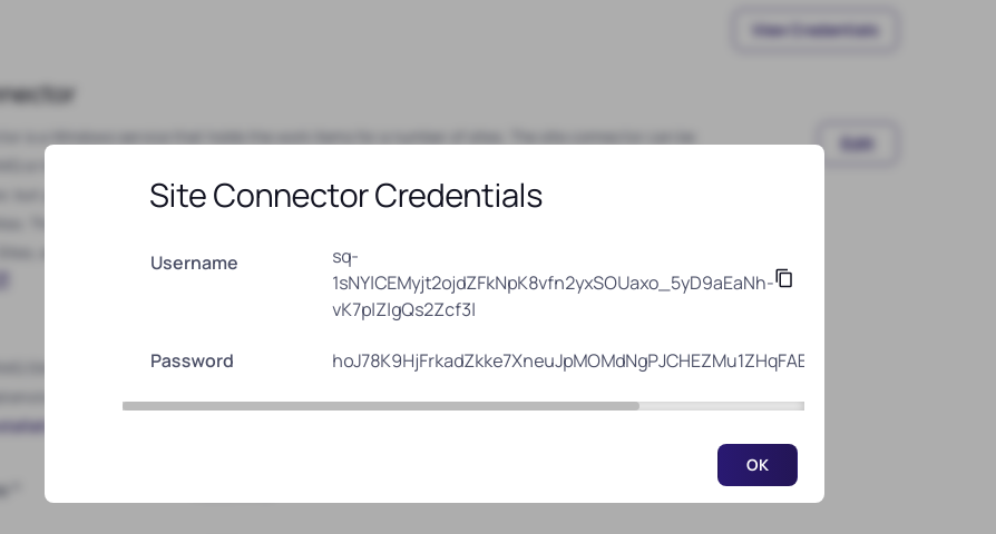 Configure Site Connector - Secret Server Advanced