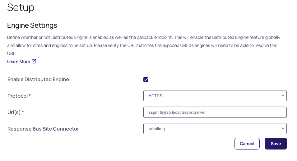 Configure Site Connector - Secret Server Advanced