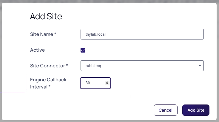 Configure Site Connector - Secret Server Advanced